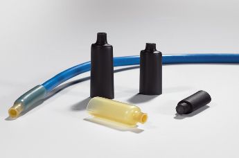 Pinched wire end cap