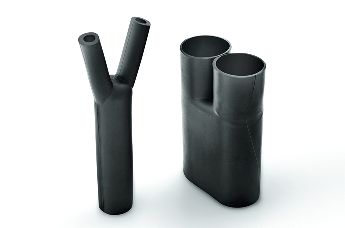 2-Way Outlet Shapes - Helashrink 200 Series, low profile
