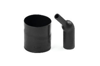 Angle Shapes - Helashrink 1800 Series, with rib, 45°angle