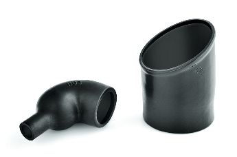 Right-Angle Shapes, MIL style - Helashrink 1100 Series, with rib