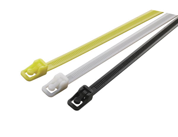 Pack of 10 Stainless Steel Cable Ties 12" All Purpose Weather Outdoor Use