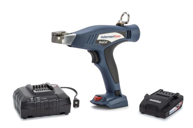 Effortless cable tying with the batterypowered hand tool ProCut