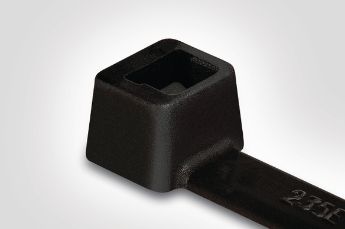 Črne standardne kabelske vezice