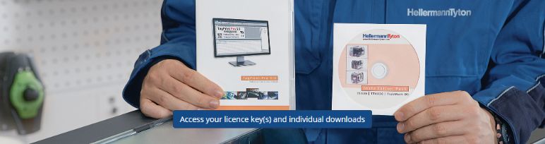 Access your licence keys and individual downloads