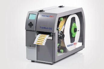 Impressora de dupla face de Transferência Térmica para Sinalização Industrial TrakMark DS da HellermannTyton