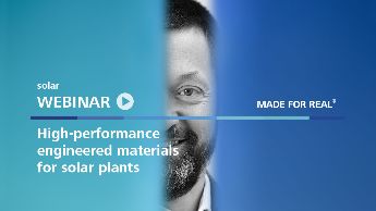 Webinar: High-performance materials for solar plants