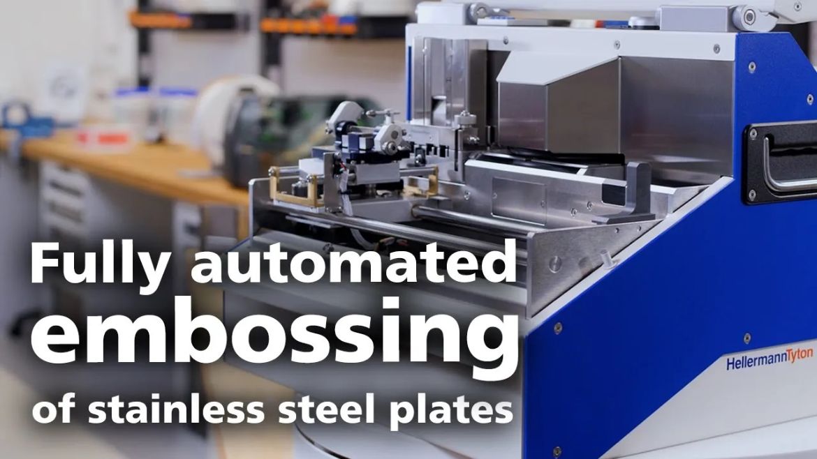 Next generation of embossing stainless steel plates - the new M-BOSS Compact