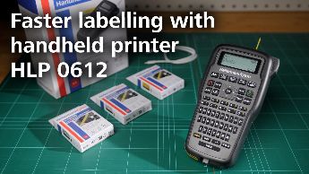 Handheld printer and tapes