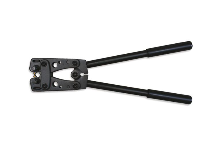Heavy-duty crimping tool HD0650AU for cable lugs and links