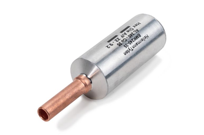 Bi-metal reducing cable links