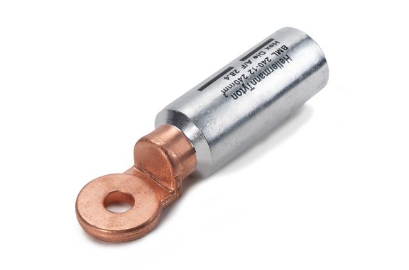 Bi-metal cable lug