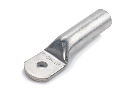 Long barrel, short palm cable lug