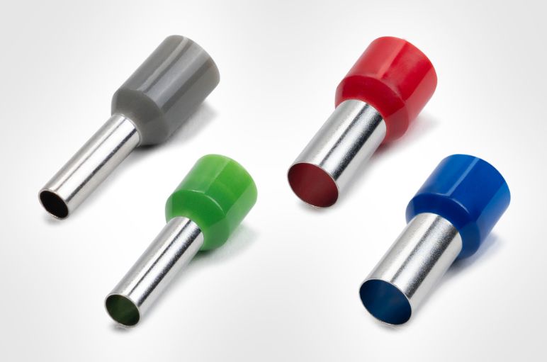 Pre-insulated terminals for low voltage applications
