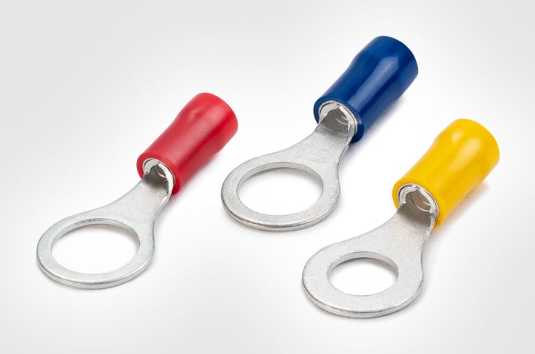 Pre-insulated ring terminals