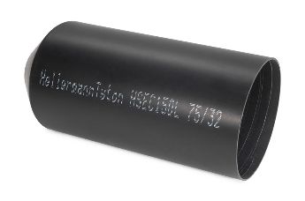 Heat shrink end caps