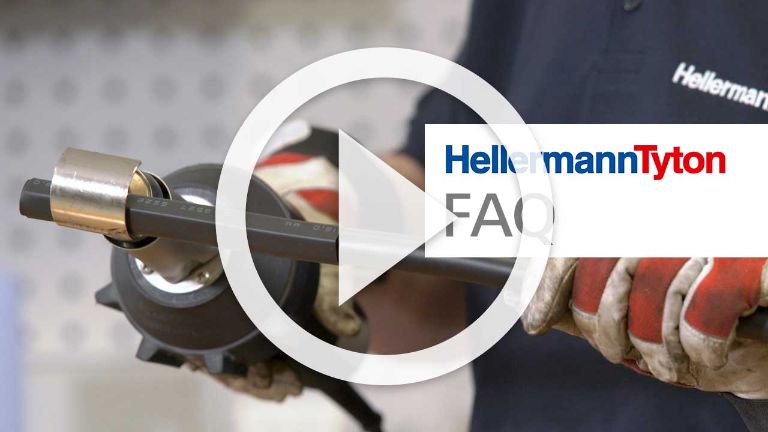 FAQ video: How do you shrink heat shrink tubing onto a cable?