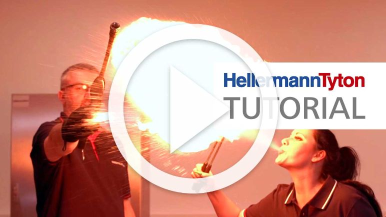 Eğitim videosu: Yüksek sıcaklığa dayanıklı ısı ile büzüşen botlar