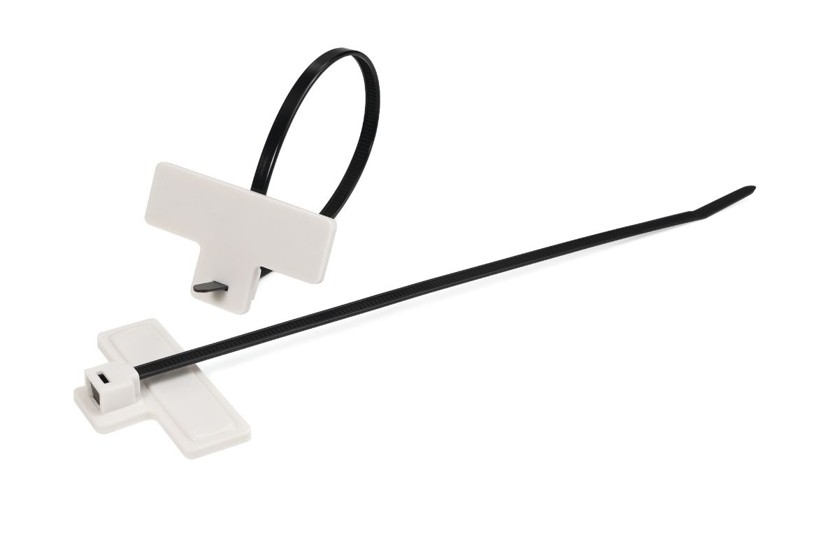 Cable tie with RFID transponder