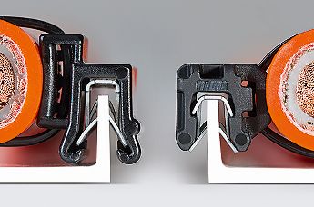 кабелни скоби за ниски и тесни ръбове