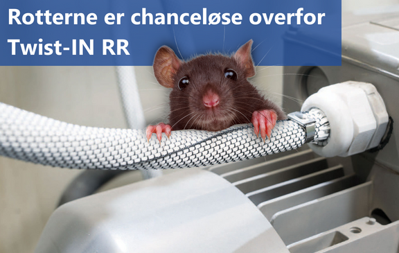 Helagaine Twist-In RR anvendes til bundtning og beskyttelse af ledninger og slanger mod gnavere i aggressive miljøer, indenfor baneinfrastruktur, kloaksystemer, tele og data eller nedgravede føringer.