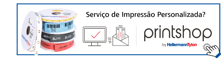 soluções de identificação de cabos impressas por serviço de impressão PrintShop da HellermannTyton