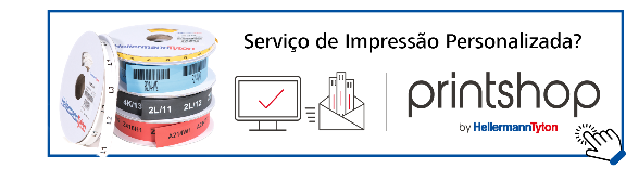 soluções de identificação de cabos impressas por serviço de impressão PrintShop da HellermannTyton