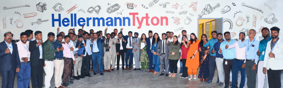 Employees at the HellermannTyton India Chennai manufacturing site