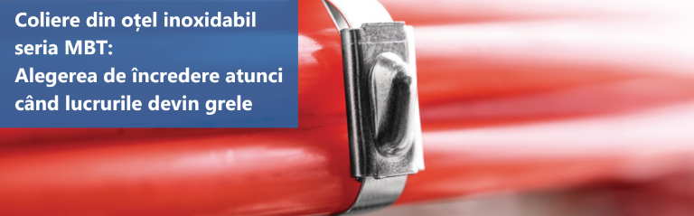 Legăturile de cablu din oțel inoxidabil cu blocare cu bile din metal MBT sunt puternice și foarte durabile chiar și la temperaturi ridicate