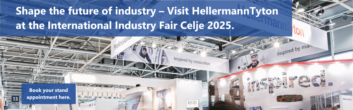 Shape the future of industry with us. Visit HellermannTyton at the International Industry Fair Celje 2025.