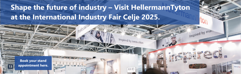 Shape the future of industry with us. Visit HellermannTyton at the International Industry Fair Celje 2025.