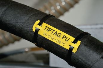Labelling for larger wires and cable bundles and harnesses