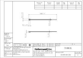 Colliers de serrage pour câbles à isolant mince T50ROS (118-05078)