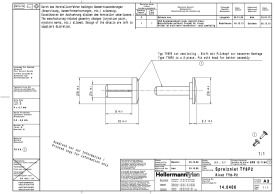 Rivet à expansion en plastique PSA, noir, plastique, similaire à OE :  8565.53, 9648975680