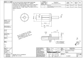 Rivet clip plastique de fixation 8 x 11 mm N--0385501 - GA00745 