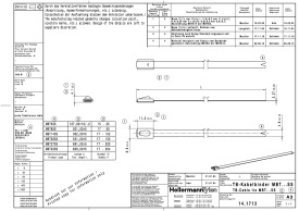 Cable ties with ball-lock MBT20SS (111-93208)