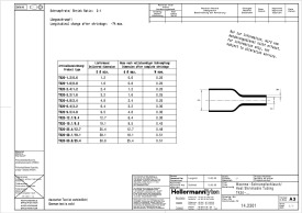 Heat shrinkable tubing 2:1 - PVDF TK20-9.5/4.8 (311-00959)