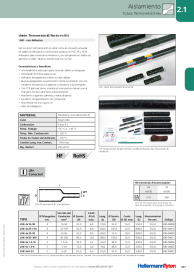 Unión Termoretráctil Recta en Kit LVK-5x1.5-6 (380-04005)