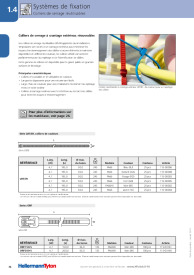 Colliers de serrage à crantage extérieur, réouvrables LR55R (115-00003)