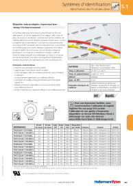 Etiquetas laminadas, Impresión Láser TAG26LA4-1104-WHCL (594-11041)