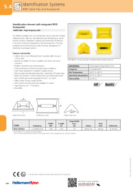 Hard tags with RFID transponder RFIDCRADLE (151-01472)