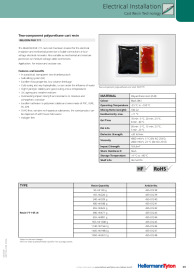 Two-component polyurethane cast resin Resin-771-SF_N (435-01242)