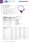 UTP 6 Port Category 6 Short Body Cassette to Bare End - Datasheet