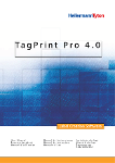 Manuel d'utilisation TagPrint Pro 4.0 - Logiciel d'impression d'étiquettes