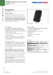 Fibre Facade Enclosure (FFE) - Connectorised with LC or SC Adaptors