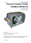 Manual Thermal Transfer Printer TrakMark DS