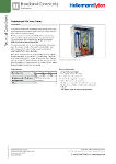 Connectorised Polycarbonate PON Street Cabinet - Datasheet