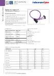 UTP 6 Port Category 6 Short Body Cassette to Keystone Jack - Datasheet