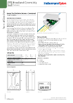 Fibre Distribution Enclosure (FDEC) - Connectorised - Datasheet