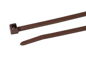 T-Series Cable Ties feature inside serrations to provide a positive hold on wire and cable bundles.