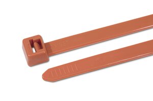 T-Series Cable Ties feature inside serrations to provide a positive hold on wire and cable bundles.